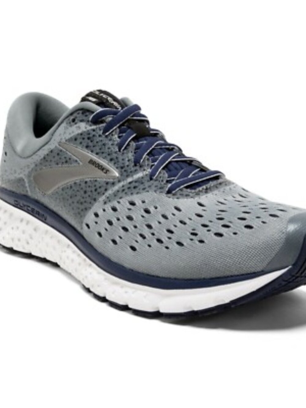 Brooks Running Shoes Men's  Size 12 Gray Glycerin 16 1102891D059 .